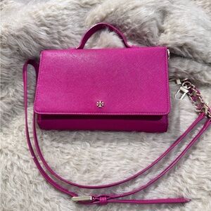 Tory Burch Fuchsia Crossbody Bag